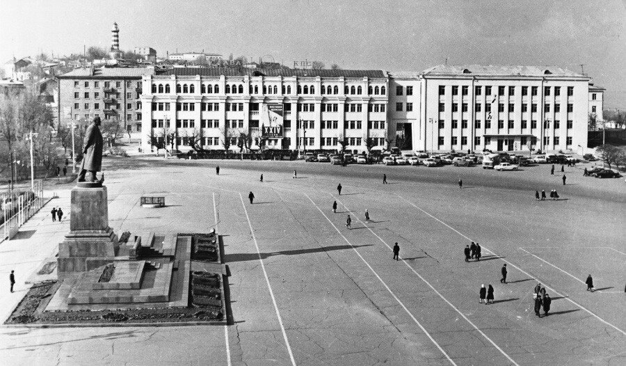 Площадь ленина старое фото Был такой город, Махачкала Илья Варламов Дзен