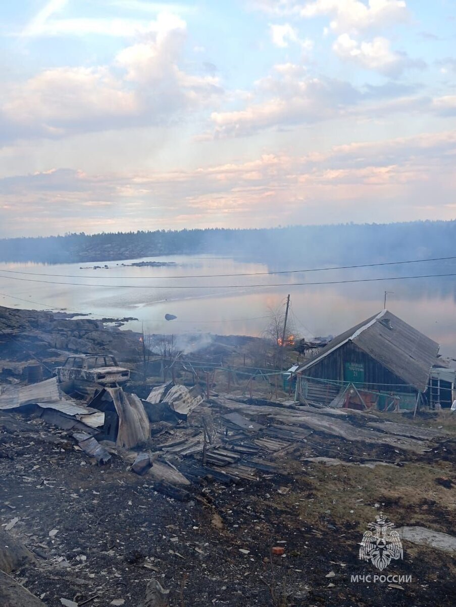 Как горело старинное поморское село Гридино. Собрали самое важное |  Карелия.Ньюс. Новости Петрозаводска | Дзен