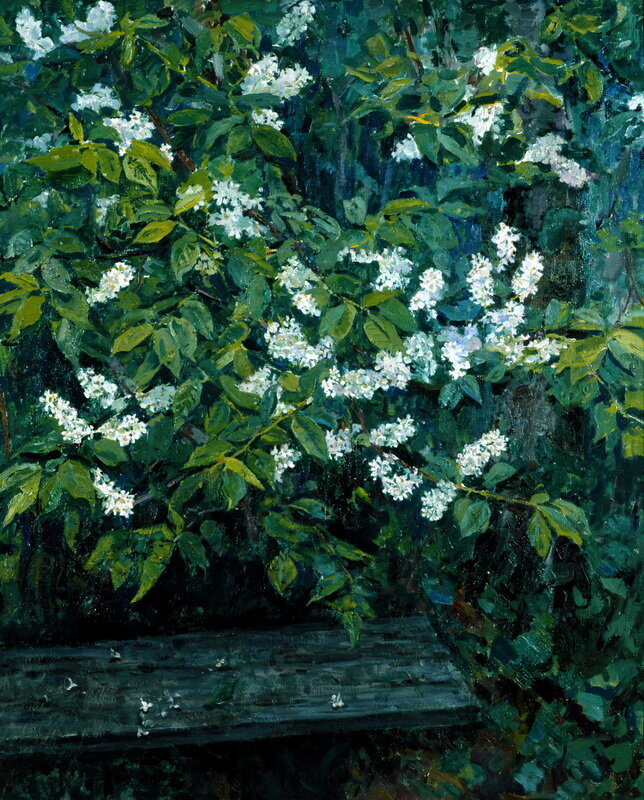 Соловьиная пора. 1981 г. Холст, масло. 119 х 98 см. Ставропольский краевой музей изобразительных искусств