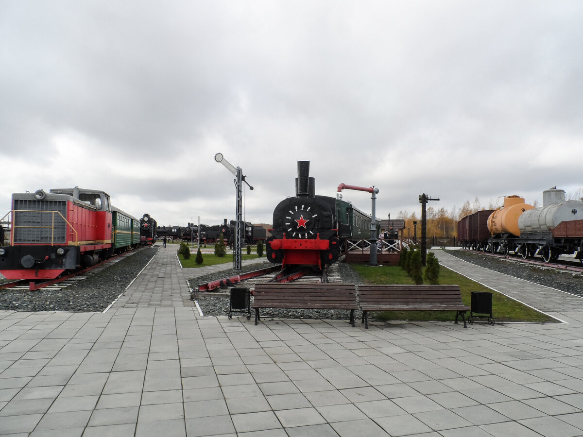 Музей паровозов на Сортировке