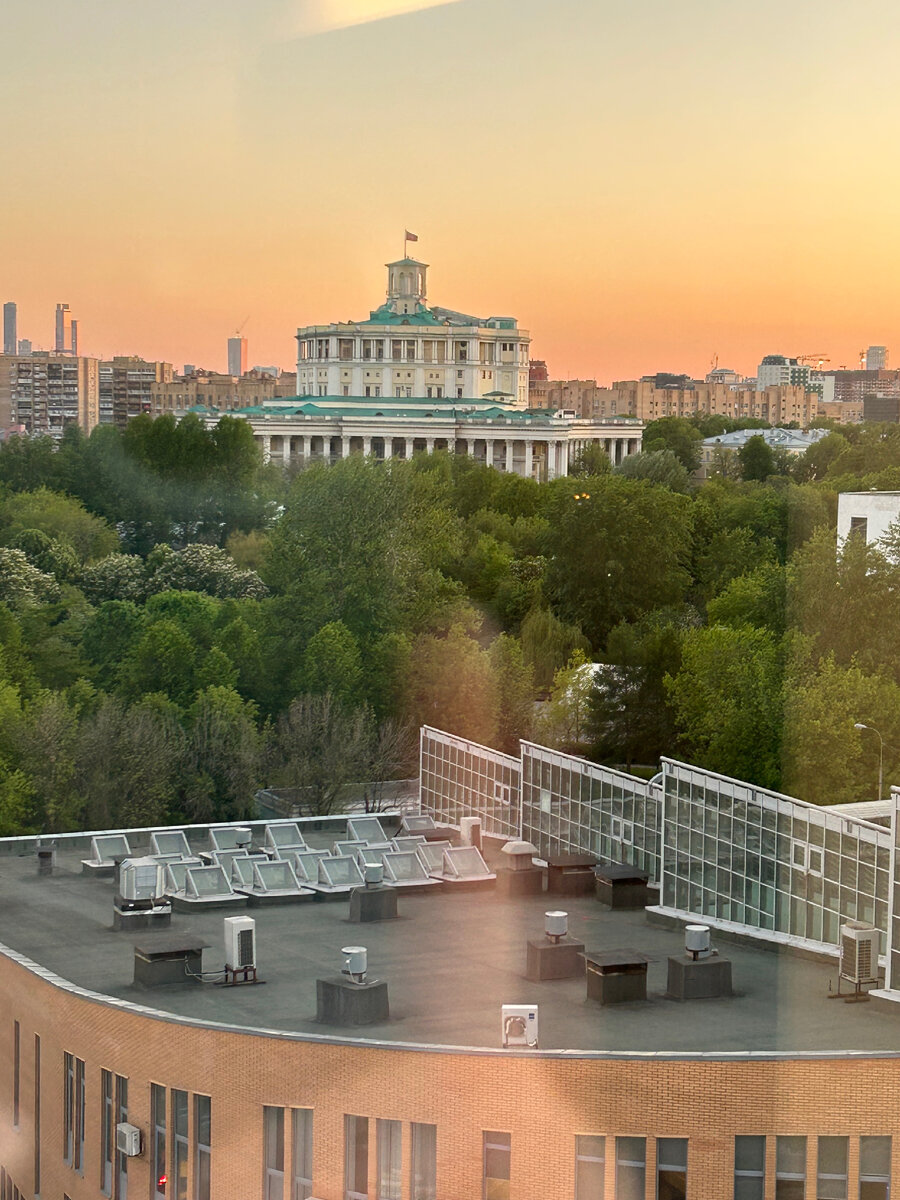 Москва, из окна отеля