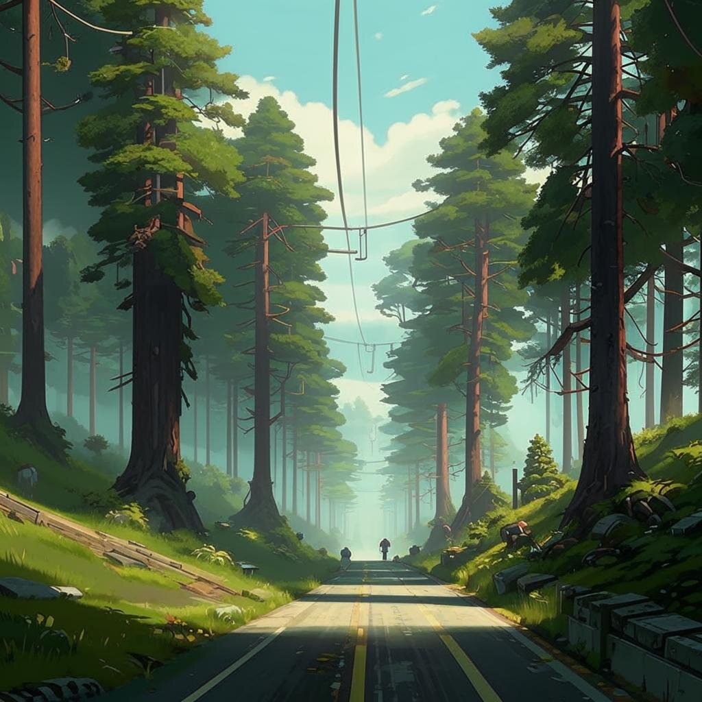 Канатная дорога . Изображение : нейросети