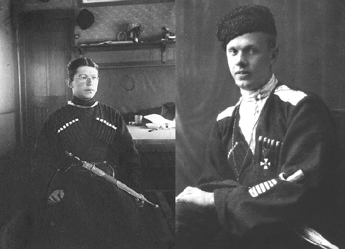 А.И Автономов и Я.А. Слащов. Фото из открытых источников