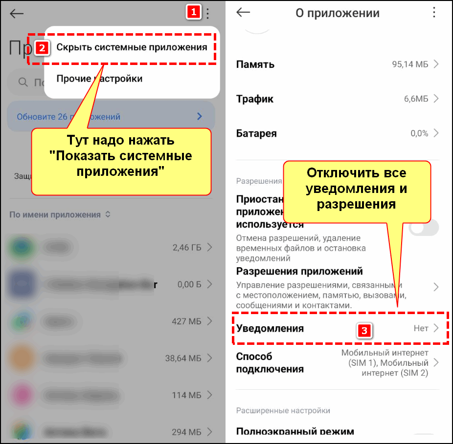 Как убрать уведомление: очистите свой телефон от мусора на Xiaomi Redmi |  По социальным сетям и мессенджерам | Дзен