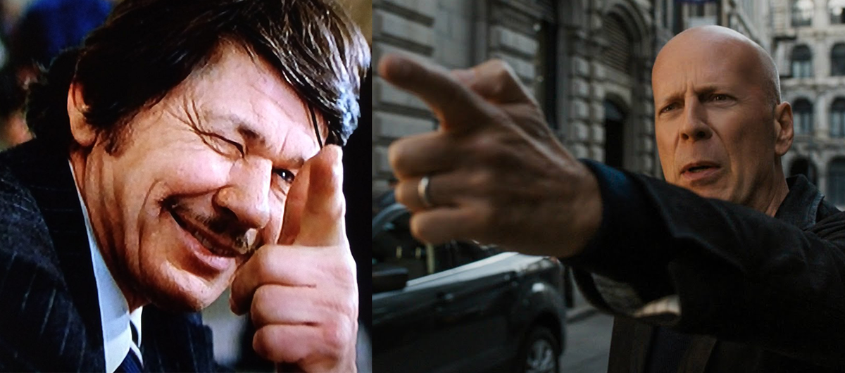 Кадры из фильма "Жажда смерти" 1974 и 2018 с актерами вписавшими свои имена на всегда в мировой кинематограф.