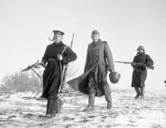 Пленный немец