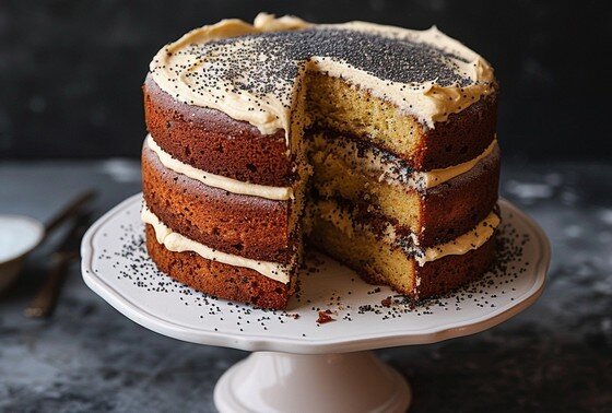    Маковый пирог