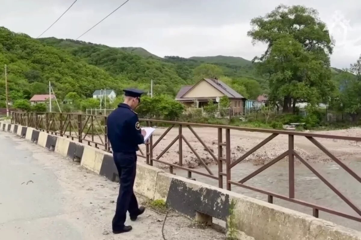    Проблемный мост в приморском курорте Андреевка заинтересовал следствие