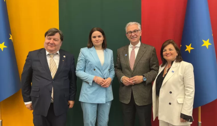 Тихановская в Стокгольме (фото из общедоступных источников)