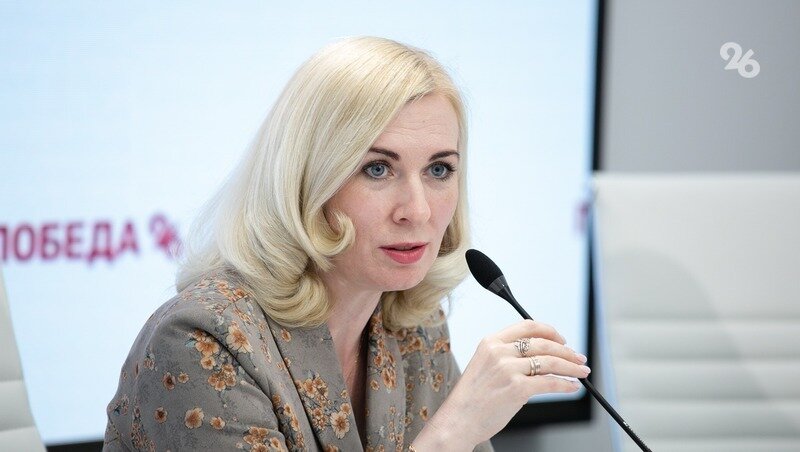    Министр образования Ставропольского края Мария Смагина Фото: Валерия Алтухова / / ИА «Победа26»