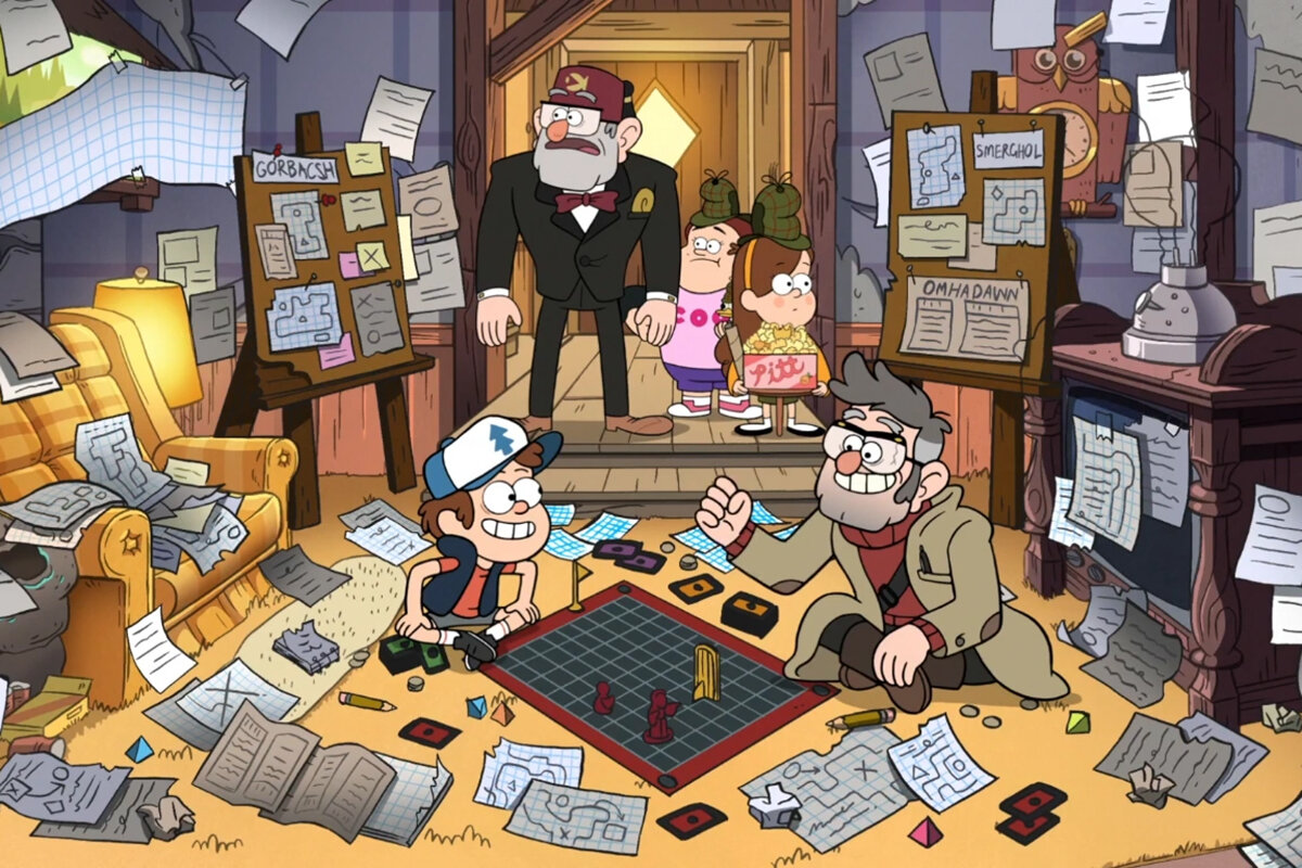 Walt Disney Television Animation📷Кадр из мультсериала «Гравити Фолз»