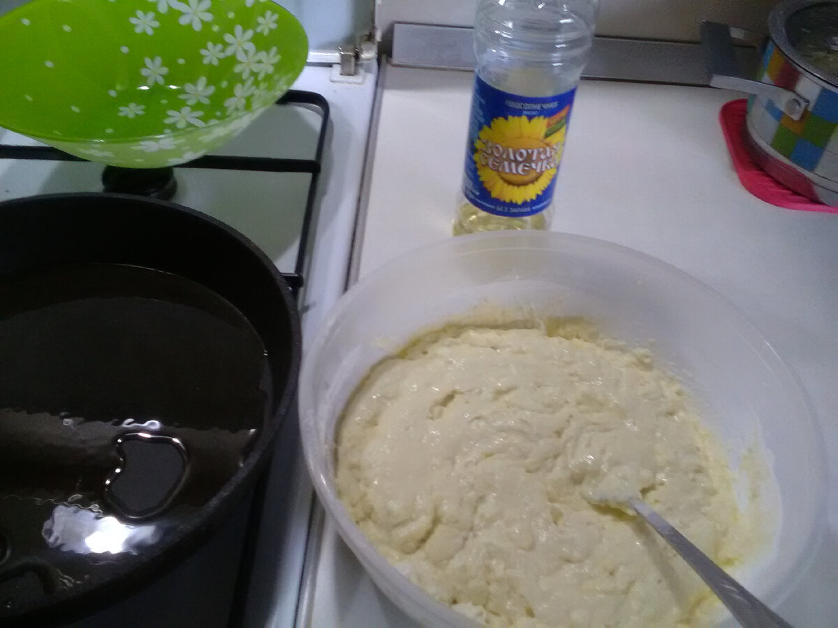 Тесто не густое