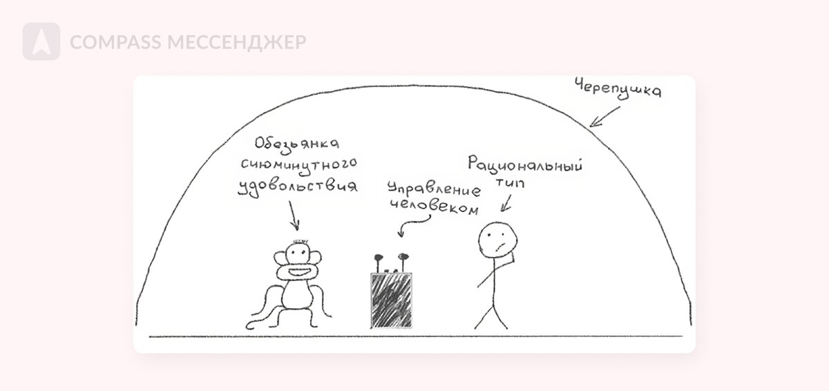 Картинка из книги. Как оказалось, автор еще и отличный иллюстратор