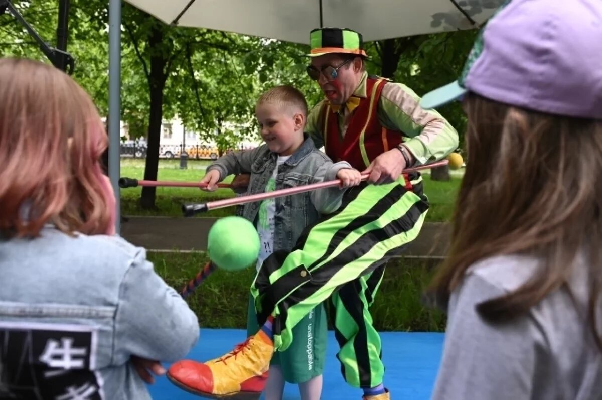    Празднование Дня защиты детей пройдет в рамках фестиваля «Лето в Москве»
