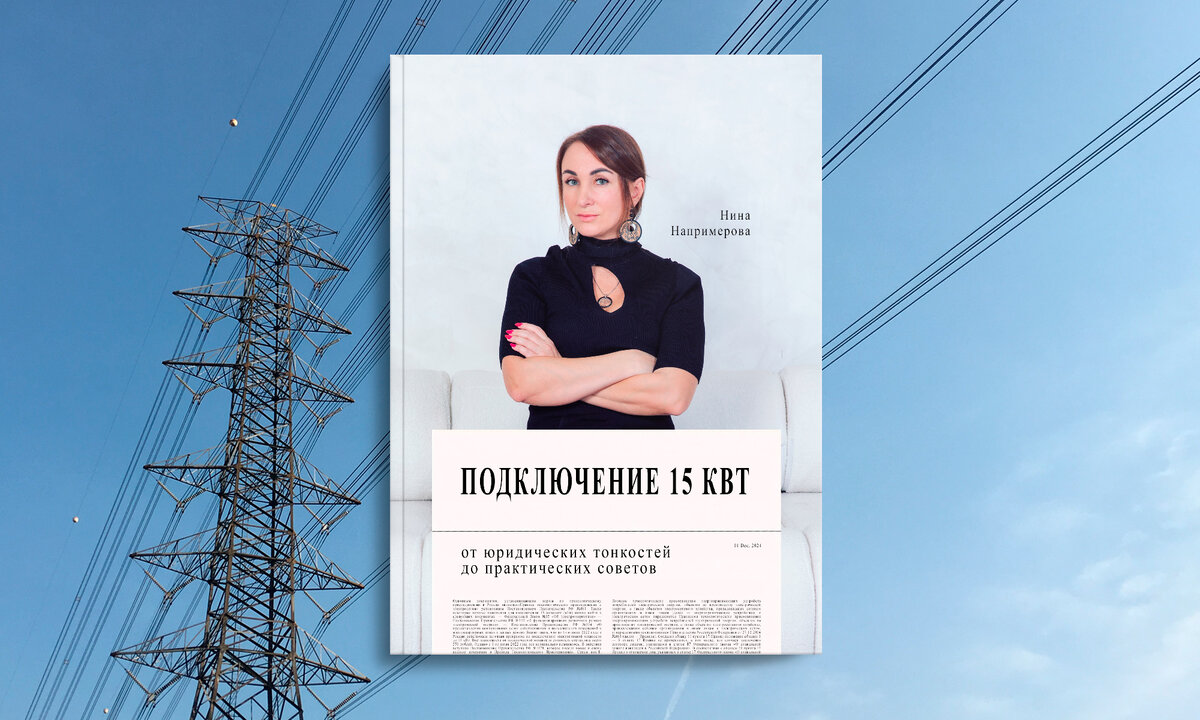 Подключение 15 кВт. От юридических тонкостей до практических советов [книга]