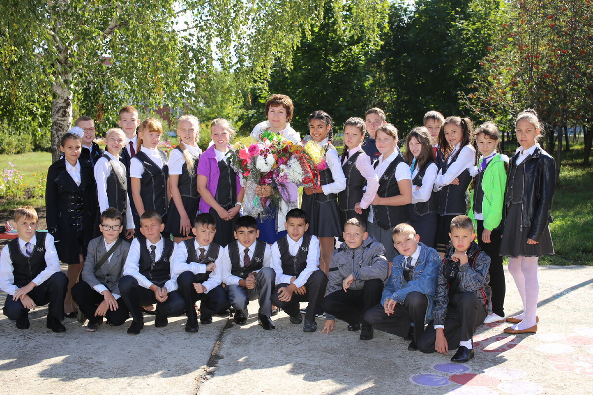 Класс моей дочери Екатерины, 2016 год, школа №9 