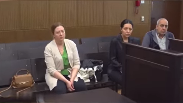 ФОТО: СТОП КАДР ИЗ ВИДЕО В СУДЕ 