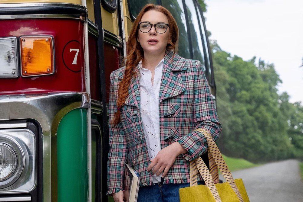     Линдси Лохан, кадр из фильма «Ирландская мечта» (2024)