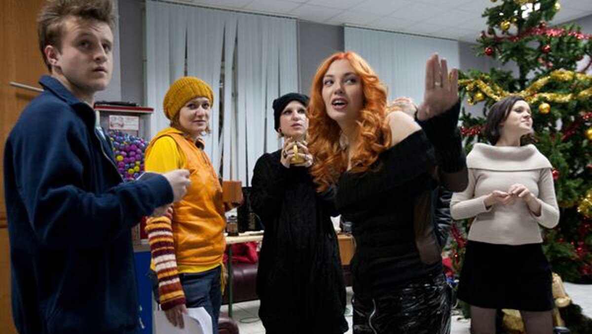 Кадр из сериала "Школа"