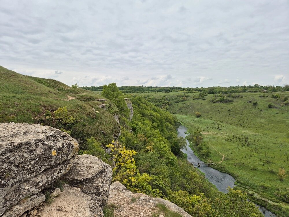    Река Воргол — вид с Воргольских скал. Фото:  АиФ