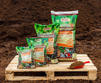 Продукция компании "Фабрика грунтов"