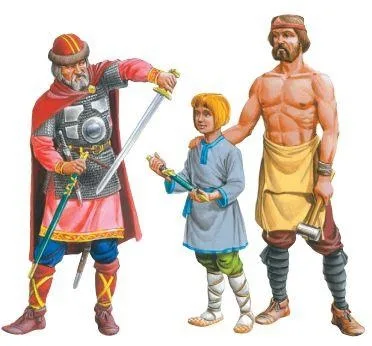 Воспитание воинов в древней Руси. Дружинник в древней Руси 9 век. Физическое воспитание у древних славян.