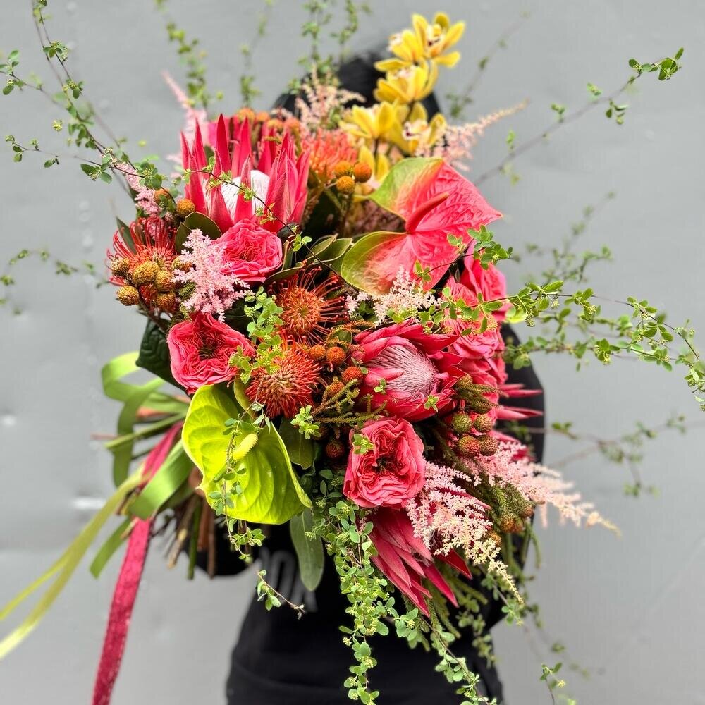 Экзотический букет. Фото из архивов Flowwow