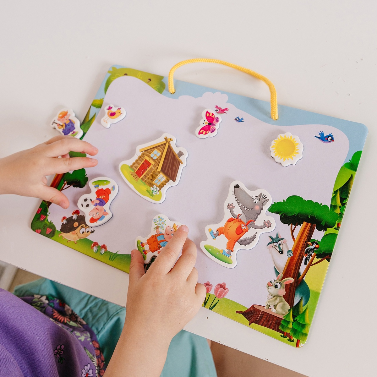 Магнитный театр "Три поросенка", El'BascoKids 