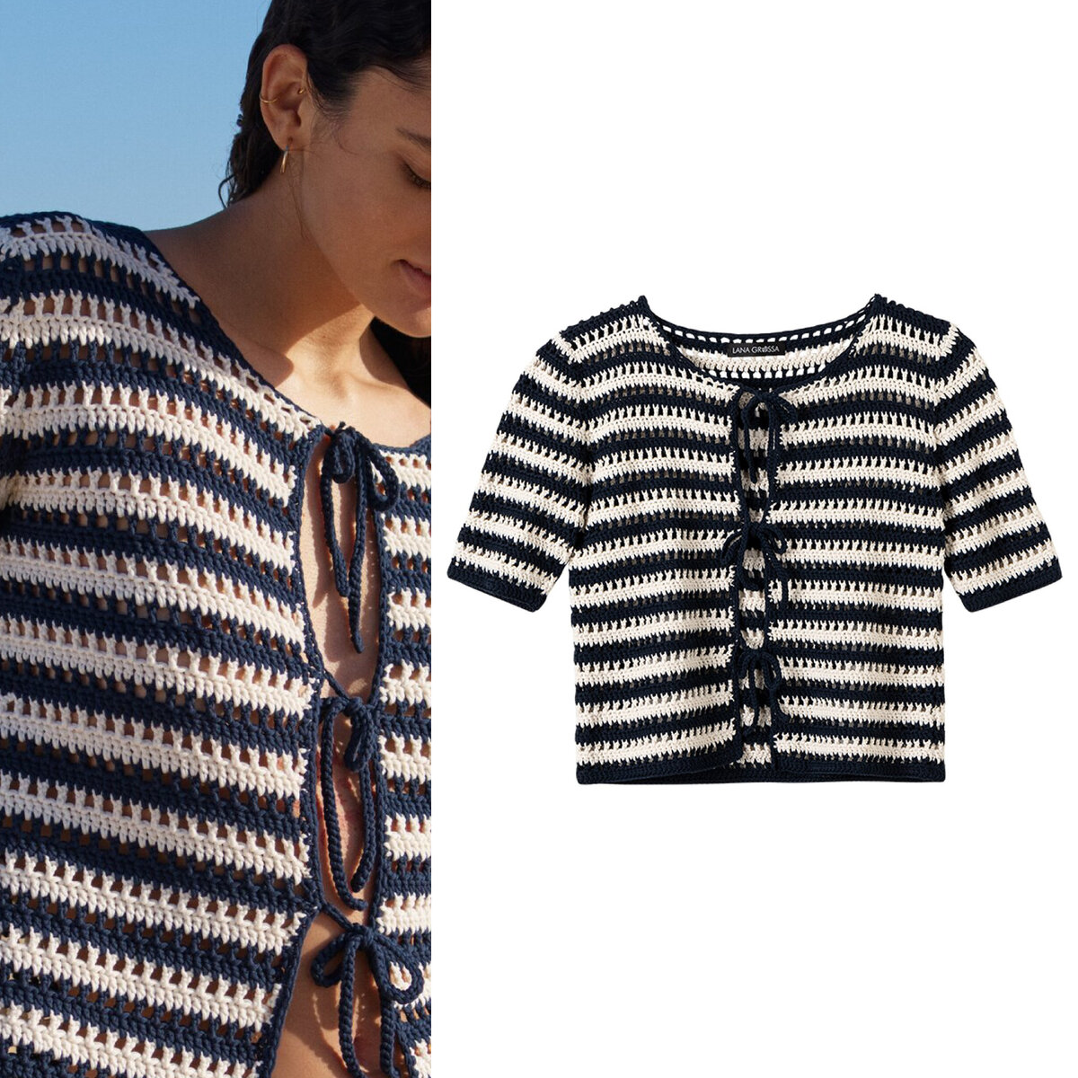 Журнал Lana Grossa Hakeln №6 модель 1