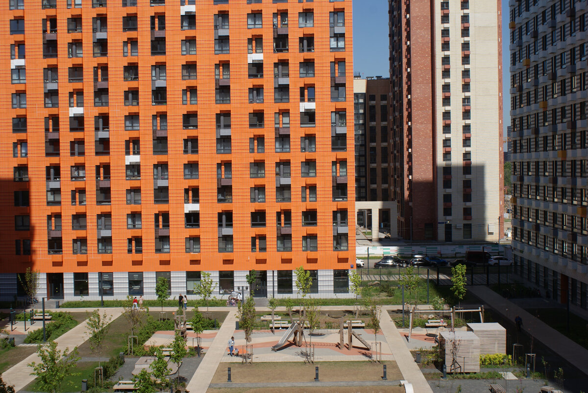 Вид из окна. 