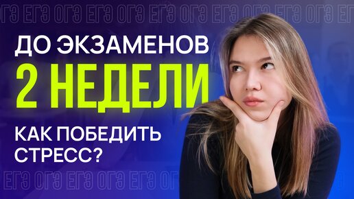 Стресс перед экзаменом: как не переживать из-за ОГЭ и ЕГЭ