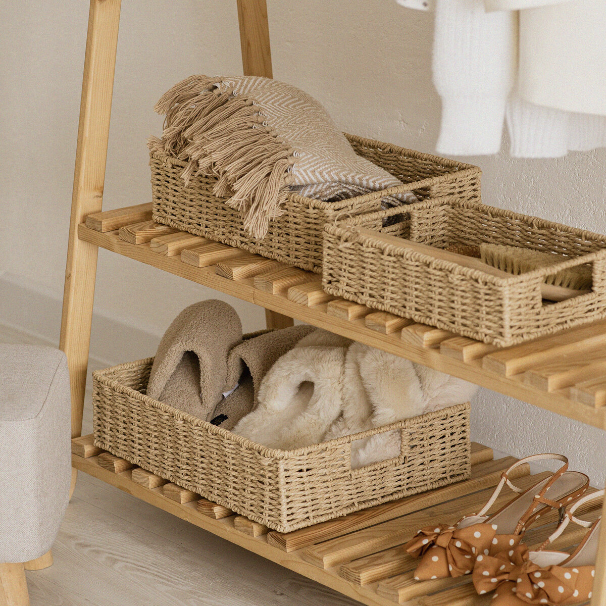 Корзины для хранения от бренда Уютности