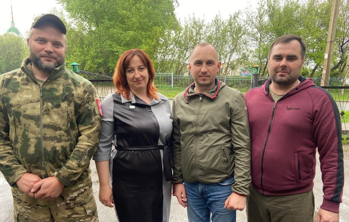 Слева-направо: Павел Кулешов, Ульяна Березина, Иван Бочаров и Виктор Коротков