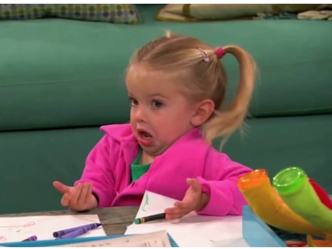 Даже эта девочка в шоке