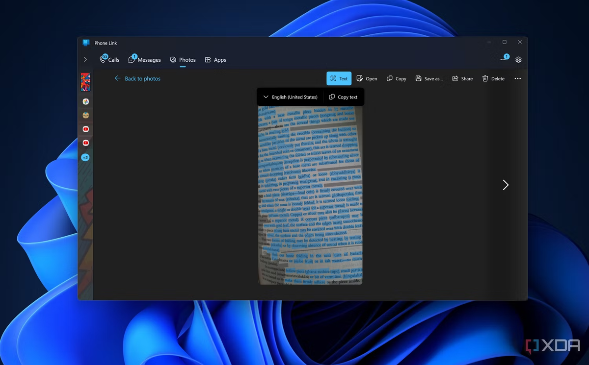 Windows 11 сможет «считывать» текст с фото на вашем Android-телефоне |  iXBT.com | Дзен