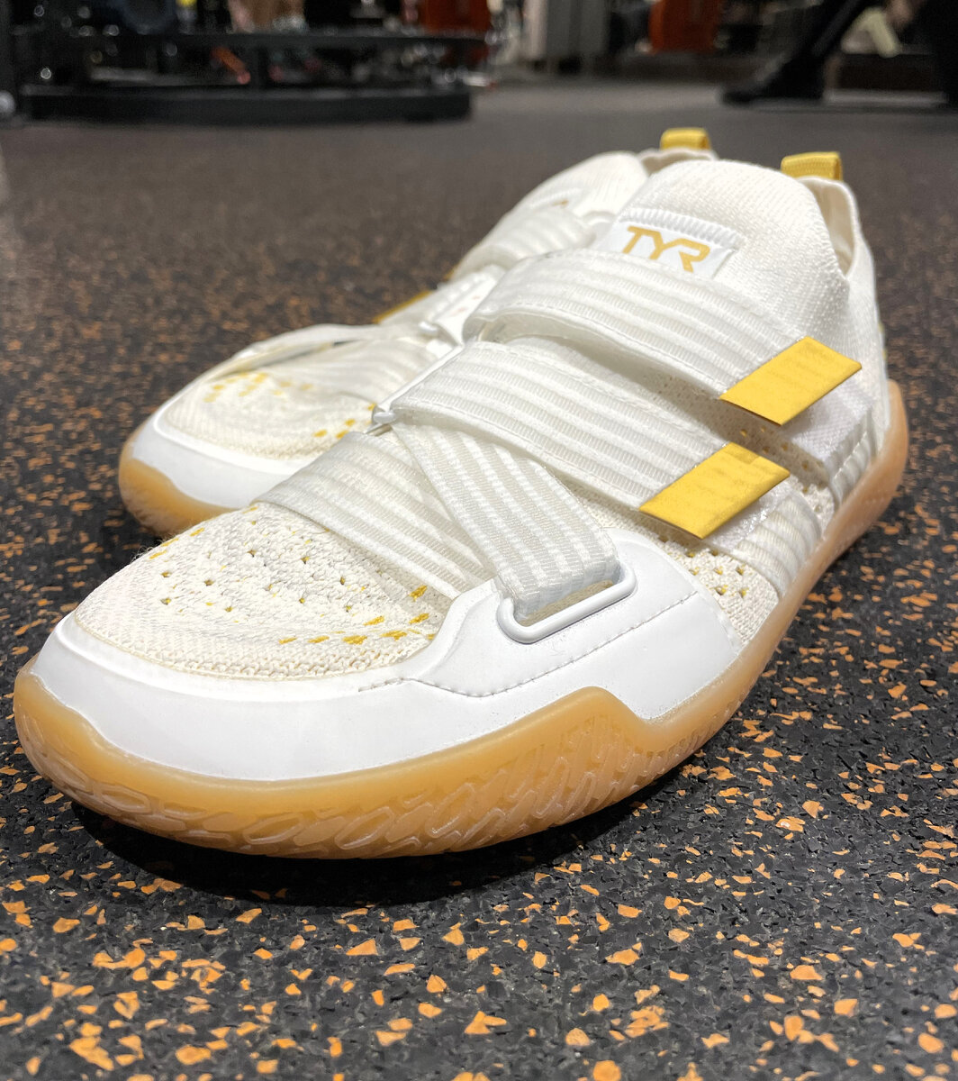 TYR DropZero в бело-золотом цвете. Squat University Edition