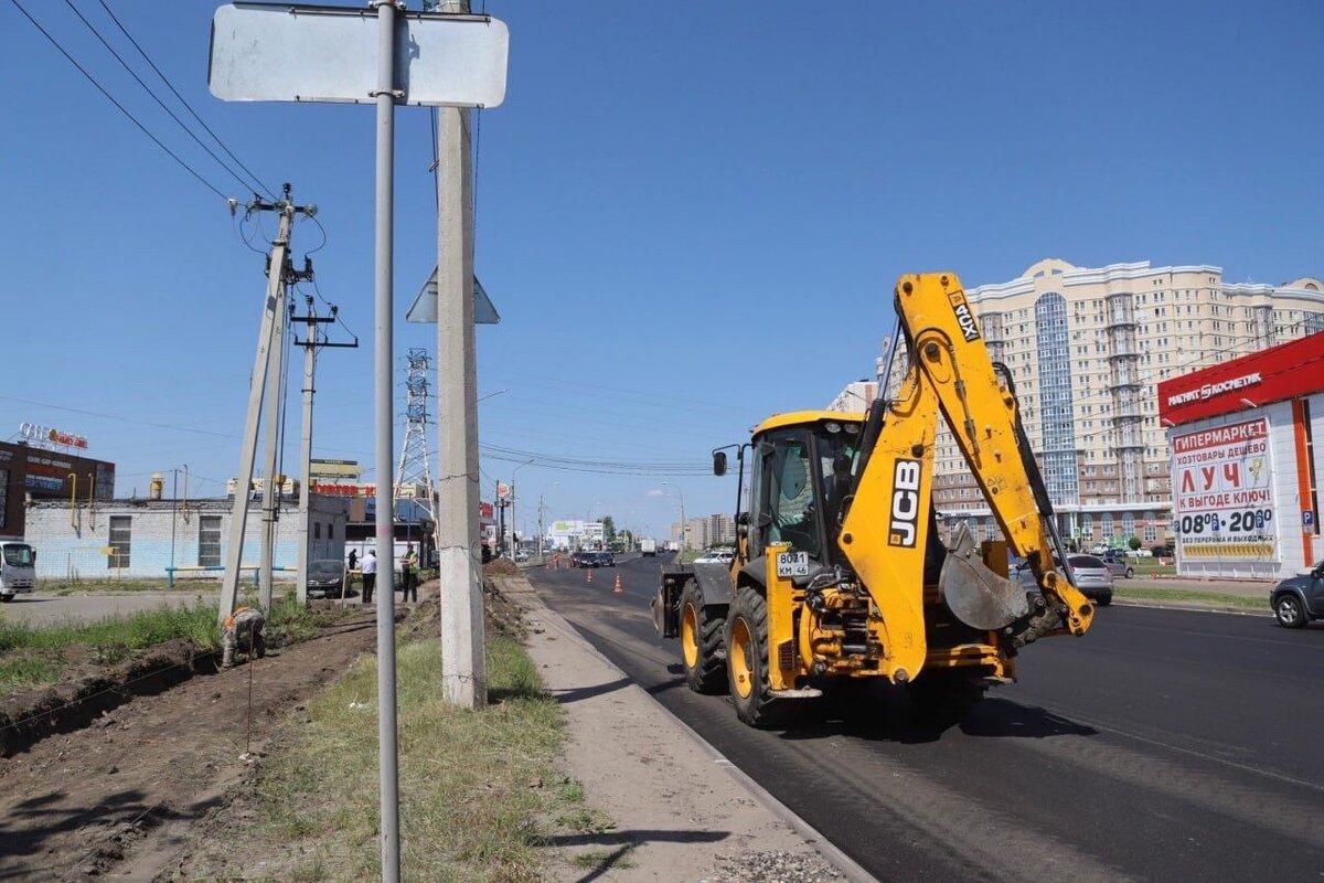    В Курске продолжается ремонт дорог