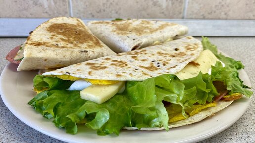 ТОП-3 быстрых и вкусных завтраков с тортильей🌮🍳🧀☕️ в восторге будут все, и взрослые и дети 😋💖