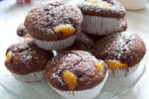 Рецепт Шоколадный кекс с мандаринами