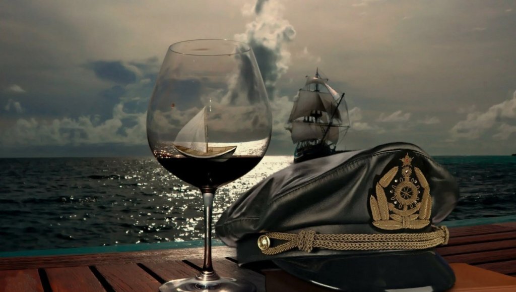 Вино употребляется для поддержания здоровья экипажа