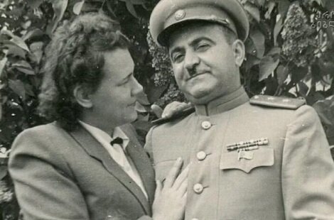 Супруги Мжаванадзе - Виктория и Василий