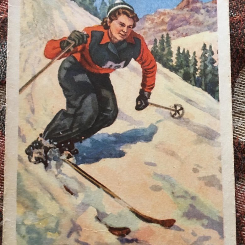 Советская "Соня Хенни"за горнолыжный спорт