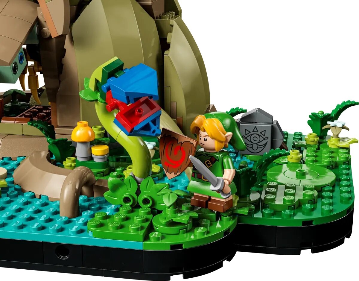 Компания LEGO анонсировала новый набор в рамках сотрудничества с Nintendo, основанный на серии The Legend of Zelda.-2-3