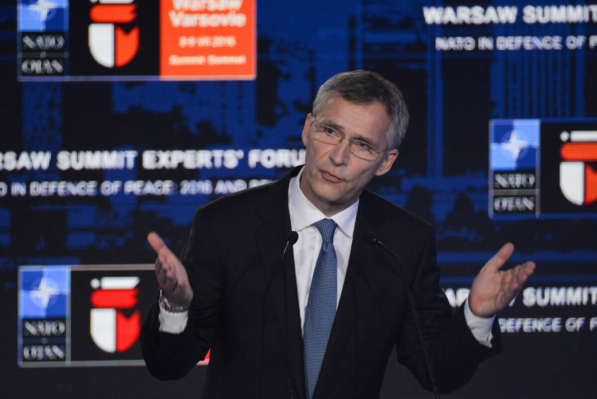 Столтенберг подталкивает Украину к эскалации © Sputnik/Алексей Витвицкий