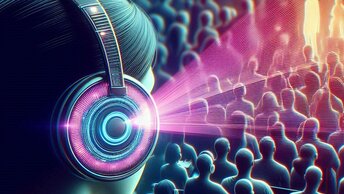 Наушники с искусственным интеллектом позволяют пользователю слушать одного человека в толпе, взглянув на него всего один раз