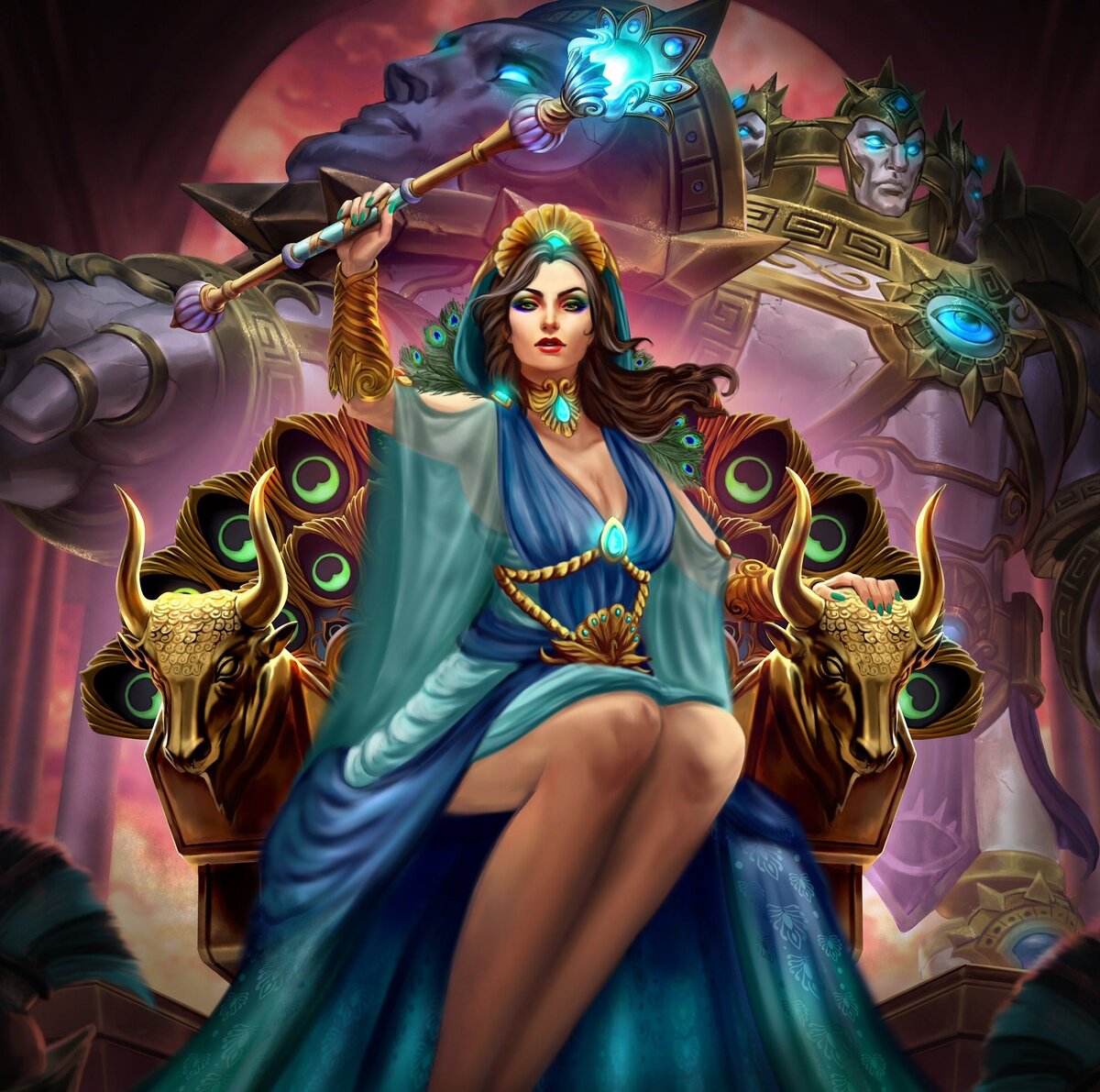 Богиня Гера. Картинка из интернета.