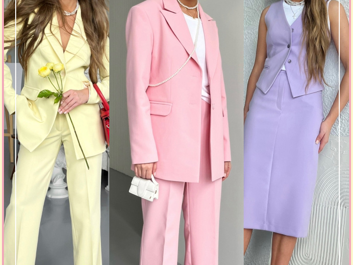 Лимонный щербет, лавандовый Прованс и бабл-гам - цвета, которые как нельзя лучше будут смотреться этим летом.