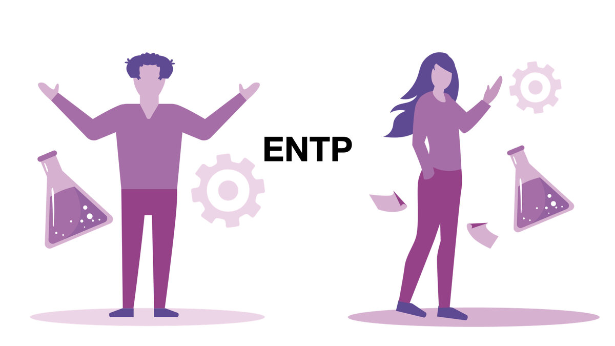 ENTP: 3% населения мира, из которых 2% женщин и 4% мужчин.