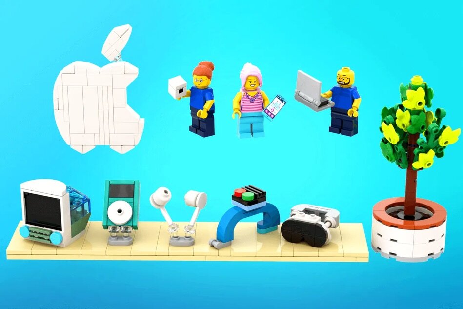 Lego apple store on sale