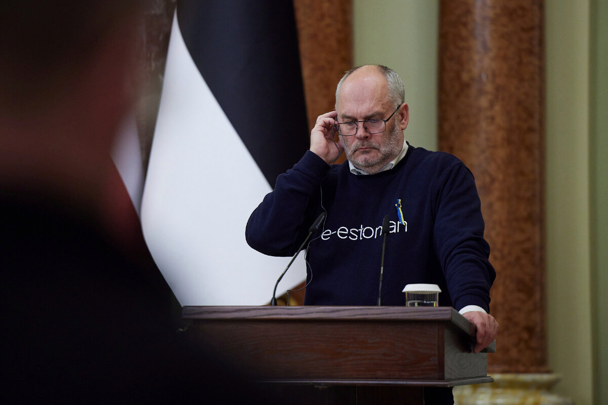 Президент Эстонии фигура номинальная, но крикливая. Фото: © The Presidential Office of Ukrai The Presidential Office of Ukrai/Globallookpress 